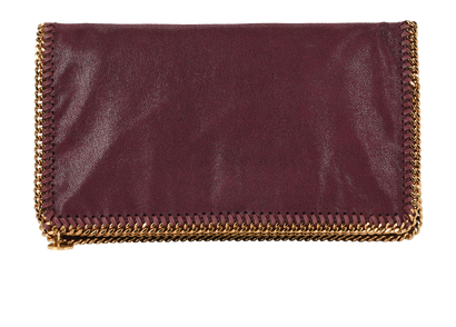Falabella Flap Clutch, front view
